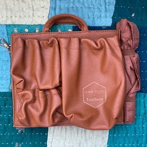 Fawn Design x ToteSavvy Diaper Bag insert brown